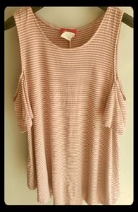 4 for $10, Shasta cold shoulder top
